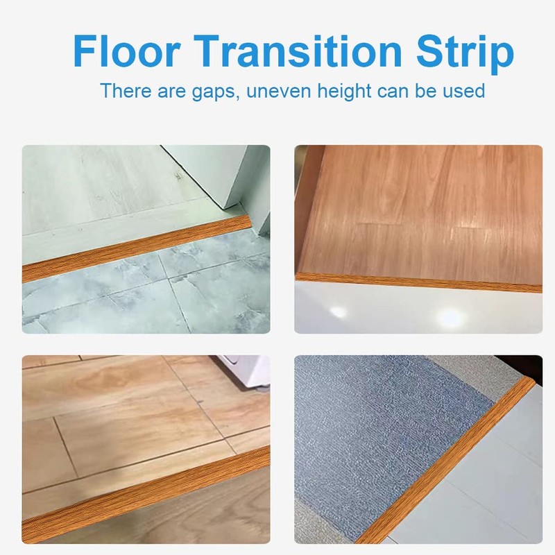 Floor Transition Strip Self Adhesive Laminate Floor Strip Threshold Seam