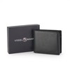 VOGELMANN Men's Leather Wallet, Men's Leather Wallet, Leather Wallet, black,