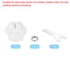 PATIKIL Roller Skate Toe Stops with 0.6'' Bolts, 1 Pair