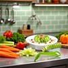 Cucumber Slicer, Carrot slicer, Green Spiral Slicer Portable Potato Slicer