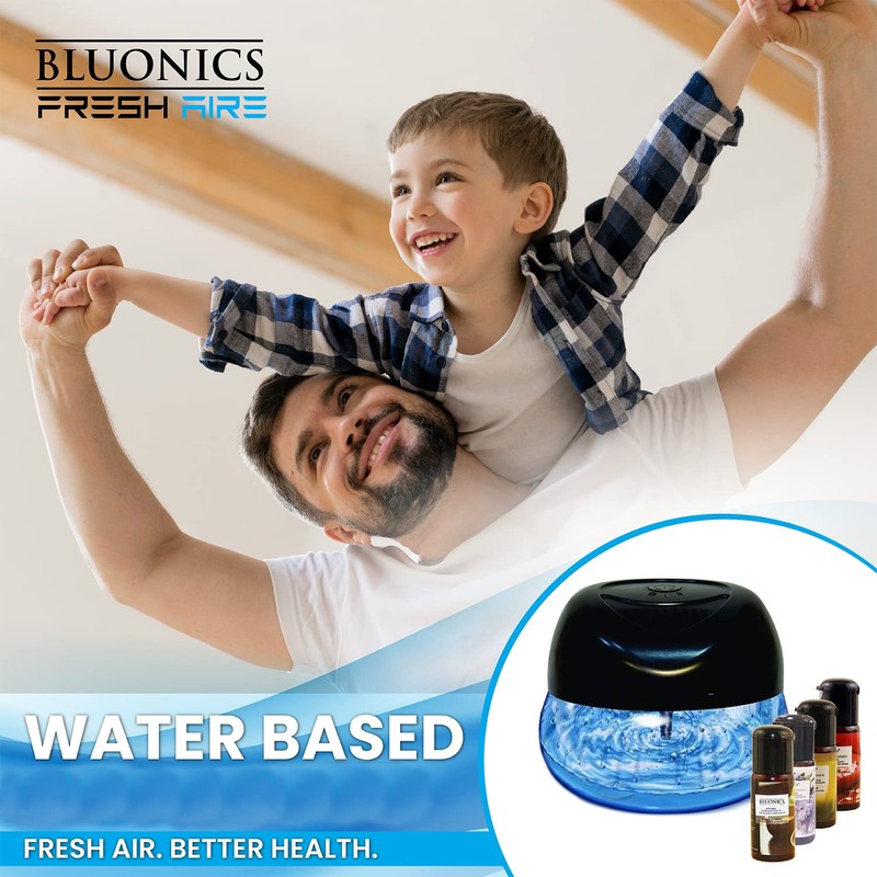 Bluonics Fresh Aire 2-Pack Water Air Washer, Air Revitalizer &