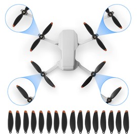 Tosiicop 24Pcs Propellers For DJI Mini 2 SE/Mini 2/Mini SE Replacement 4726 FM Prop Blades Low noise Wings for DJI Mini 2 SE/Mini 2/Mini SE Drone Accessories Exclusive Screws & Screwdrivers Orange