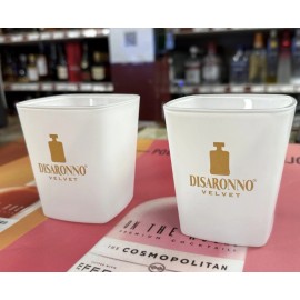 Disaronno velvet Vintage Frosted Glass Disaronno Velvet  - Set of 2