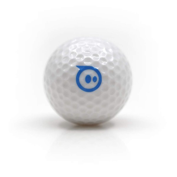 Sphero Mini Golf: App-Enabled Programmable Robot Ball - STEM Educational Toy for Kids Ages 8 & Up - Drive, Game & Code with Play & Edu App, Eggshell White