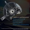 DOSKJOK Steering Knuckle Wheel Hub Bearing Assembly Front Right Passenger