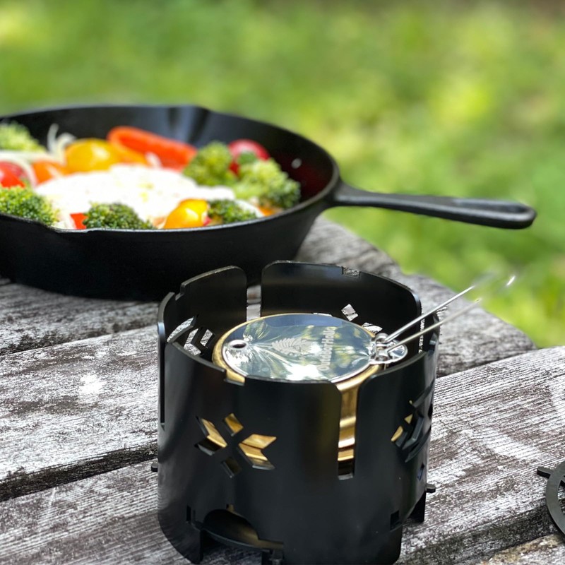OutdoorHolic Alcohol Stove, Alst Alcohol Burner, Camping, Climbing, Portable, Single