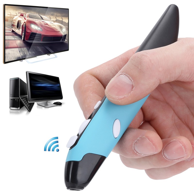 Mouse Pen Optical USB Wireless Notebook Computers Desktop Smart TVs