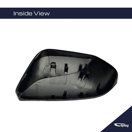 Spieg Passenger Side Mirror Upper Cover for 2018-2024 Toyota Camry | Right Side Mirror Housing | Paint To Match Black Replacement for OE # 87915-06130-C0