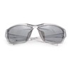 90s Styling Rectangular Fem Color Sport Plastic Wrap Around Sunglasses