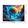 Yuiqear Psychedelic Planet Tapestry Trippy Galaxy Space Tapestries Neon Starry