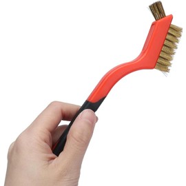 Multi-Surface Heavy Duty Wire Brush Set 3pc Steel, Brass & Nylon Brushes Great for Rust Paint Varnish Prep Removal & DIY Projects