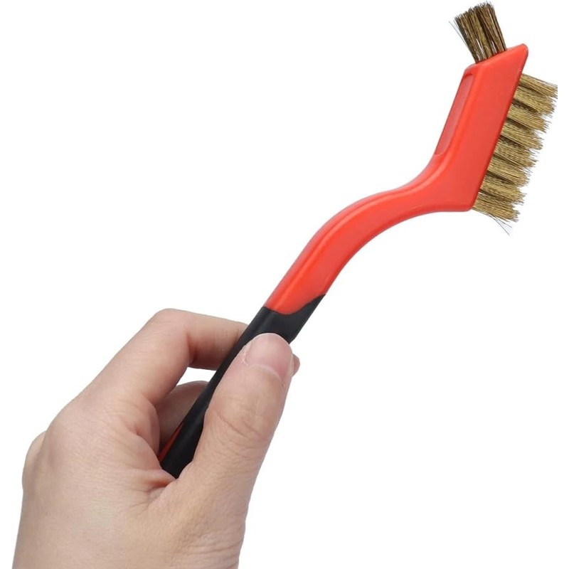 Multi-Surface Heavy Duty Wire Brush Set 3pc Steel, Brass &