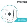 Emerald Full Motion TV Wall Mount Bracket for 37–85” TVs