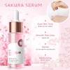15Pcs Sakura Skin Care Set for Teenage Girls, Cherry Blossom