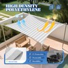 ECOOPTS 13'x16' HDPE Sun Shade Sail Rectangle Canopy Shades for