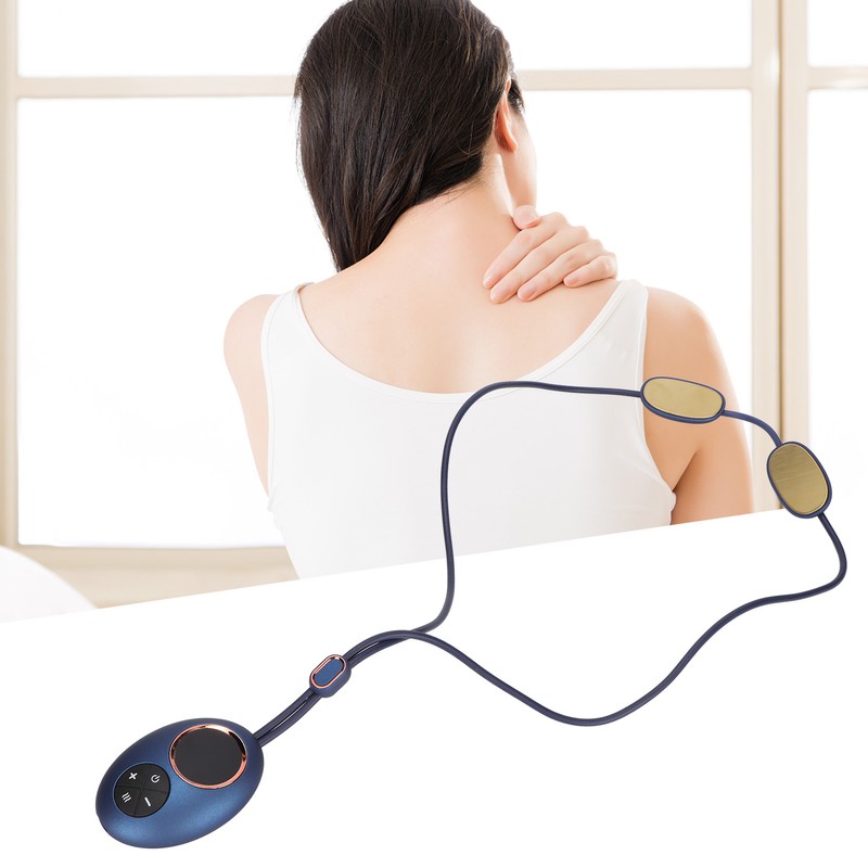 Pendant Neck Massager Hanger Intelligent Pulse Physical Therapy Cordless Massag