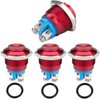 RUNCCI-YUN 16MM Push Button Switch on/off Lockless Momentary Button Power