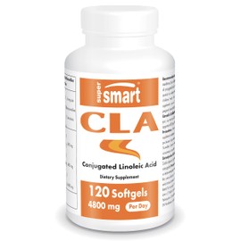 Supersmart CLA - (Konjugierte Linols?ure) - Tonalin - Untersttzt Muskelwachstum - Hilft, K?rperfett zu Reduzieren - Patentiert - GVO-frei - SuperSmart