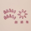 Press On Nails Short Ballet, Cute Design Fake Nails, Beautiful