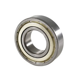 10 Pcs Deep Groove Ball Bearings Deep Groove Bearings Skating Mechanical Transmission Bearings 17mm x 40mm x 12mm