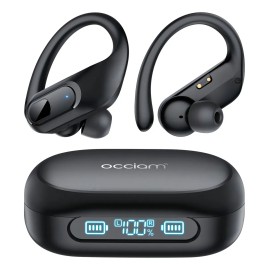 Audífonos Inalámbricos Occiam T9 In Ear 96H Autonomía Bluetooth 5.4 Cancelación de Ruido HI-FI Conexión Rápid Color Negro a Control Táctil IPX5Type-C