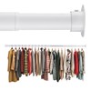 Closet Rods for Hanging Clothes 17 to 87 Inches Metal
