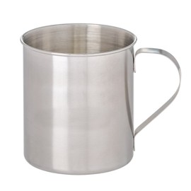 Thirsty Rhino Seles, Stainless Steel Moscow Mule Mug, Brushed Silver Finish, 12 oz