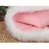 YYCRAFT Coral Santa Hat for Adults Unisex New Year Festive