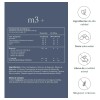 M3+ | Magnesio Glicinato, Citrato Y Malato Lteanina, 90 Cap