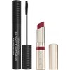 bareMinerals Strength & Length Serum-Infused Black Mascara + Dewy Lip Gloss-Balm
