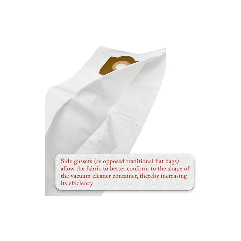 Disposable, Self Cleaning Filter Dust Bag For: Makita VC 2010