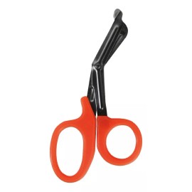 Hermed Tijera Uso Rudo Acero Inox. Paramédico Enfermeria Color Naranja