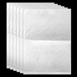 6 Sheets Iron on Rhinestone Transfers Iron on Crystal Transfer Patches, Glitter Hotfix Rhinestone Decals, Round Diamond Transfer Patches for Clothing DIY Craft