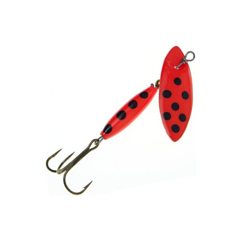 Panther Martin PMWSSP_2_FLT WillowStrike Spotted Spinners Fishing Lure - Fluorescent