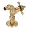 Bathroom Tap, Traditional Vintage Solid Brass Single Lever Tap for
