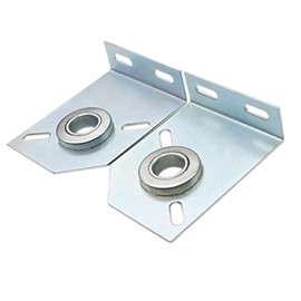 Garage Door Spring Center Bearing Bracket, Garage Door Spring Anchor Center Plate, 3-3/8"