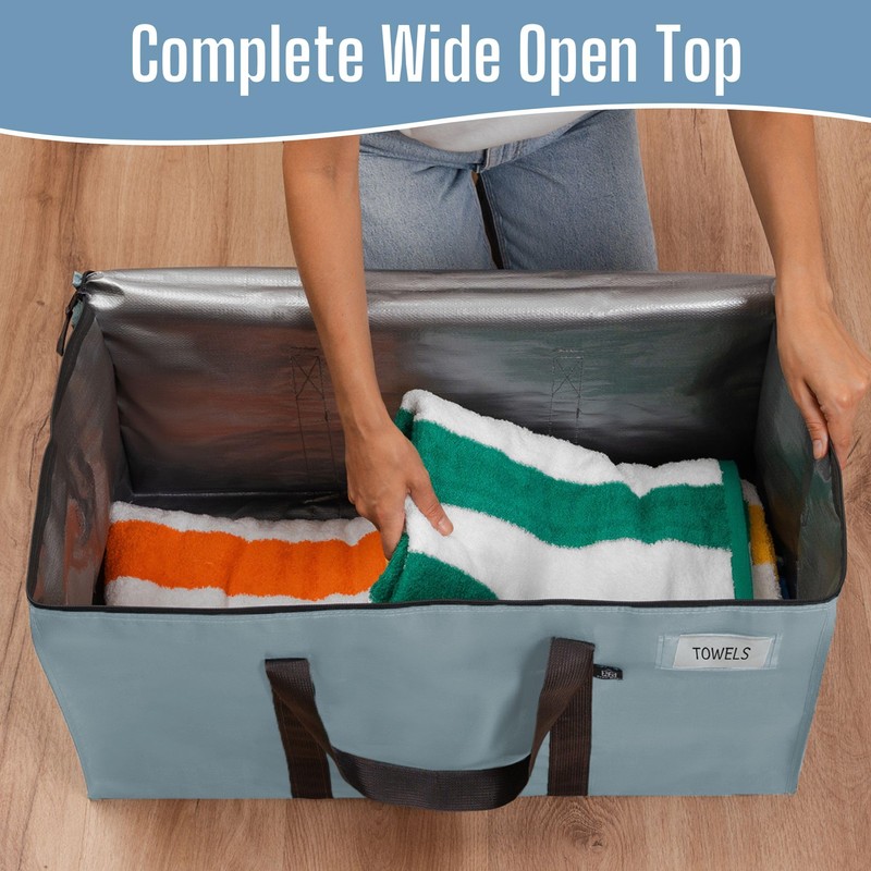 VENO 4 Pack Moving Bags, Upgraded Heavy Duty, Moving Boxes
