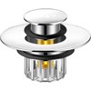 Pop-Up Drain Plug with Screen | Bathtub Plugs | Shower