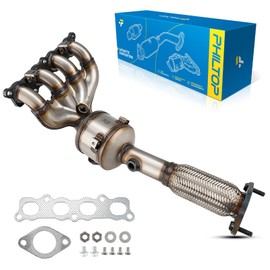 PHILTOP Catalytic Converter Kit Compatible with Ford 2011-2019 Fiesta 1.6L High Flow Catalytic Converter for 16610, 641504, 30600, AE8Z5G232A, 674927, 49552, 49522 (EPA Compliant)