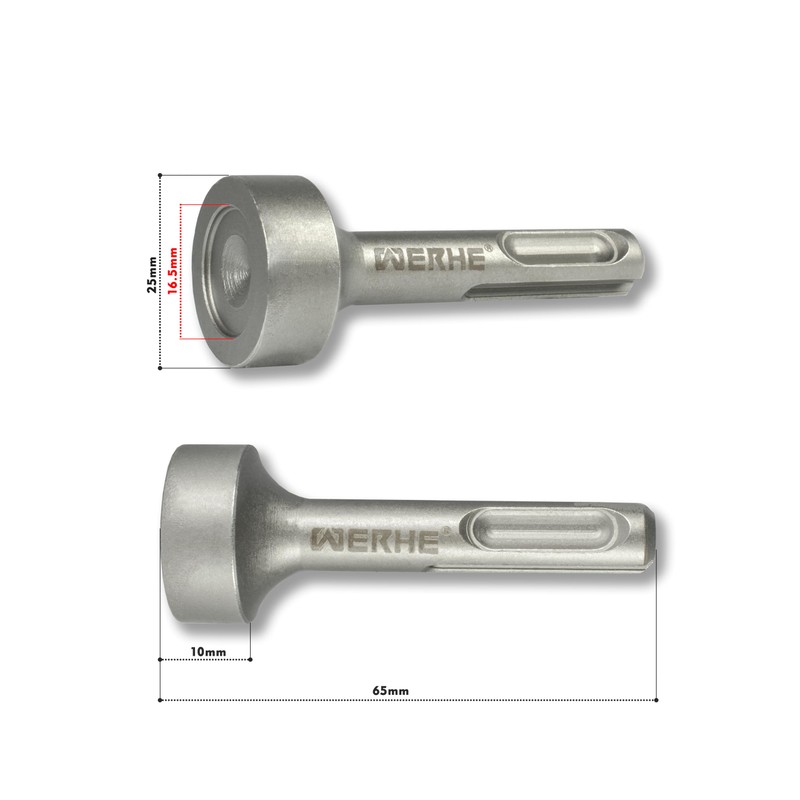 WERHE ® 16.5 x 25 x 65 Professional Nail Driver,