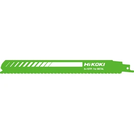 HiKOKI 0040-1388 Saber Saw Blade, Reciprocating Saw Blade, Combination Blade, No. 112, Total Length: 8.9 inches (225 mm), 8 - 10 Threads/Inch, Pack of 5, Extra Thick, Stainless Steel Tubing