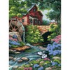 Old Mill Cottage Needlepoint Kit-12"X16" Stitched In Thread