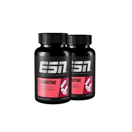ESN L-Carnitine Caps, 2 x 120 Capsules, 3000 mg L-Carnitine L-Tartrate per Serving, Vegan, Made in Germany