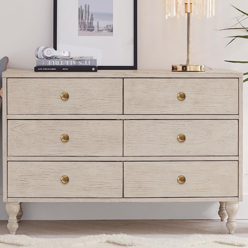 BUKOBYHE 10 Pack Kitchen Cabinet Knobs Antique Brass Cabinet Knobs