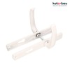 KOTARBAU® Handle Pair 72 mm with Long Plate White for