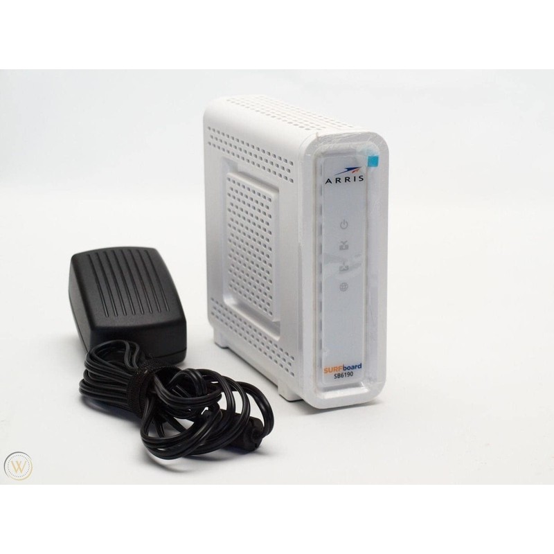 ARRIS Surfboard SB6190 32x8 DOCSIS 3.0 Cable Modem with 1.4