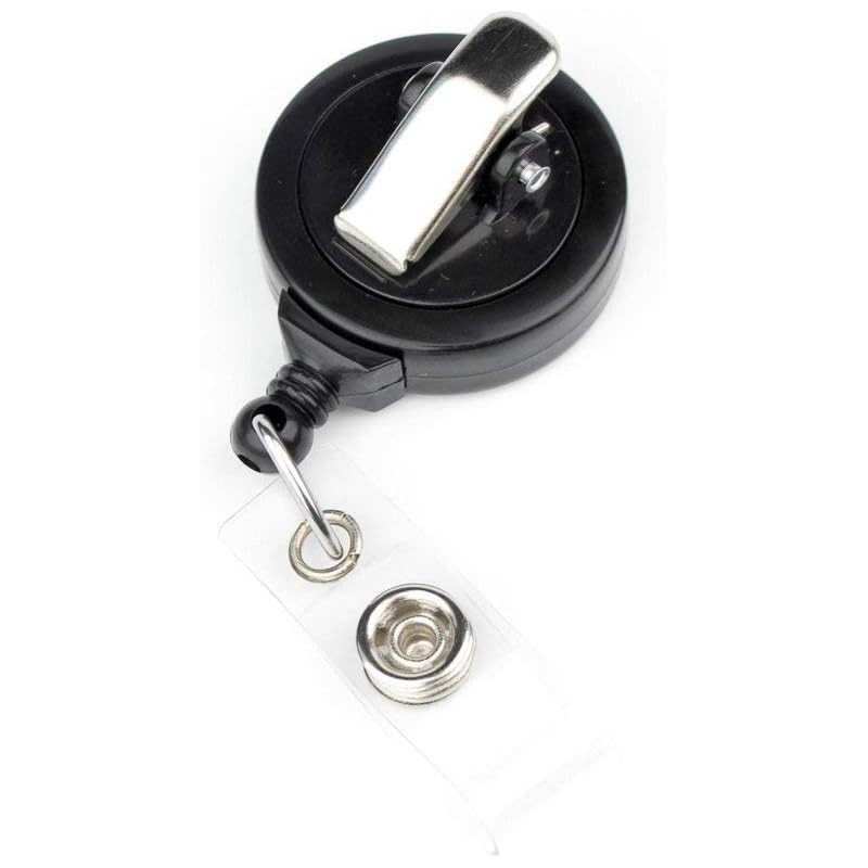 Retractable ID Card Badge Holder with Alligator Clip, Name Nurse