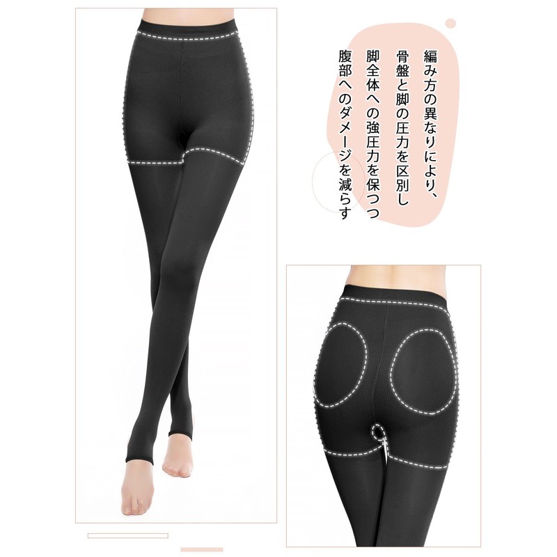 THREEGUN, Women's Compression Leggings, Firm, Tightening, Compression Leggings, Beautiful Leg
