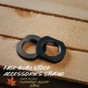 Jam Nut 1/2x28,5/8x24 Steel Black 5 Pack (1/2x28)