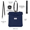 Urine Drainage Bag Holder with Catheter Pipe Cover, Adjustable Strap,